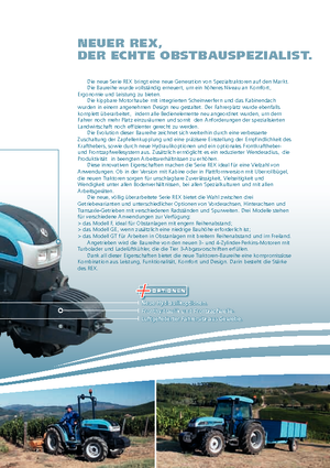 4WD Tractors Landini Rex 90 F