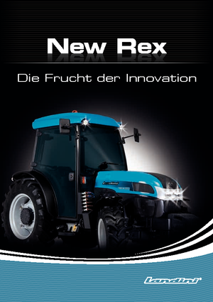4WD Tractors Landini Rex 120 GT