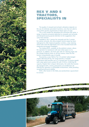 Traktörler 4wd Landini Rex 90S