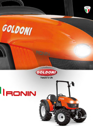 Traktörler 4wd Goldoni Ronin 40