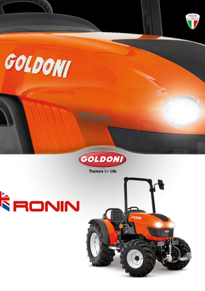 Traktörler 4wd Goldoni Ronin 50