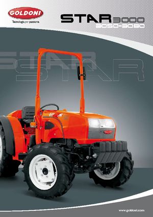 4WD Tractors Goldoni Star 3070 V