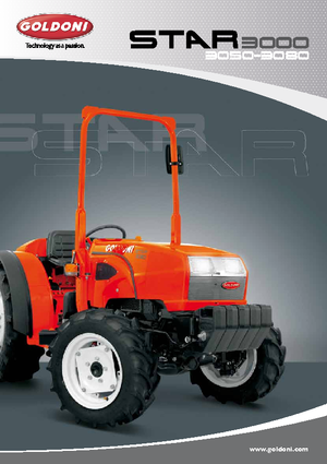 Traktörler 4wd Goldoni Star 3050 SL