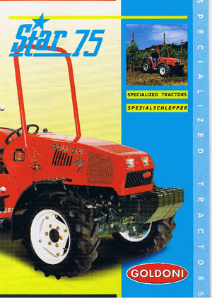 4WD Tractors Goldoni Star 75
