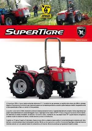 Traktörler 4wd Carraro Supertigre 5500