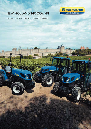 4WD Tractors New Holland T 4040 F (101)