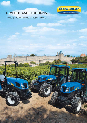 4WD Tractors New Holland T 4040 V (701)