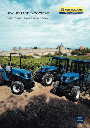 4WD Tractors New Holland T 4040 F (101)