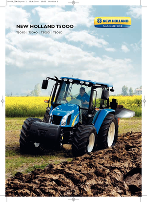4WD Tractors New Holland T 5060 (800)