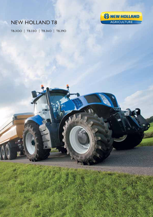 4WD Tractors New Holland T 8.300 (100)