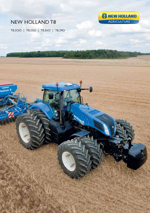 4WD Tractors New Holland T 8.300 (100)
