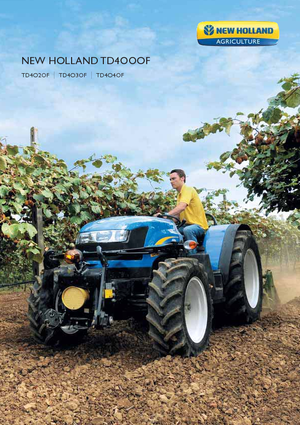 4WD Tractors New Holland TD 4020 F