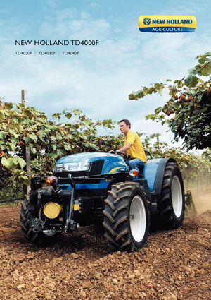 4WD Tractors New Holland TD 4020 F
