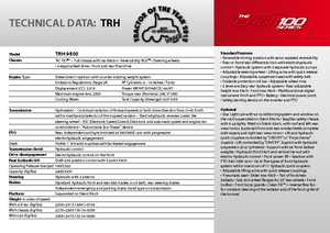 Traktörler 4wd Carraro TRH 9800