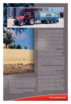 4WD Tractors McCormick TTX 230 E