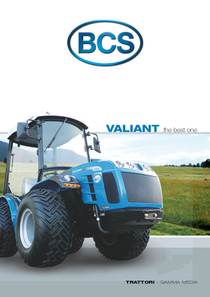 4WD Tractors BCS Valiant 650 AR