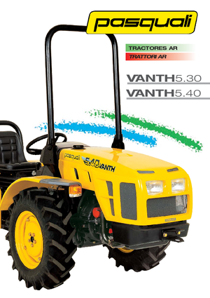 4WD Tractors Pasquali Vanth 5.30