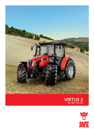 4WD Tractors SAME Virtus J 120 DT GS