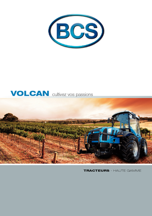 4WD Tractors BCS Volcan 750 RS