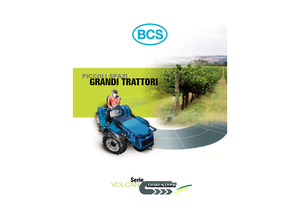 4WD Tractors BCS Volcan 850 RS