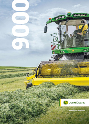 Yem biçerdöverleri 4-wd John Deere 9500