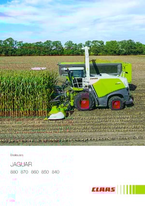 4WD Forage Harvesters Claas Jaguar 850