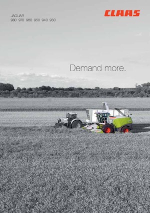 4WD Forage Harvesters Claas Jaguar 940