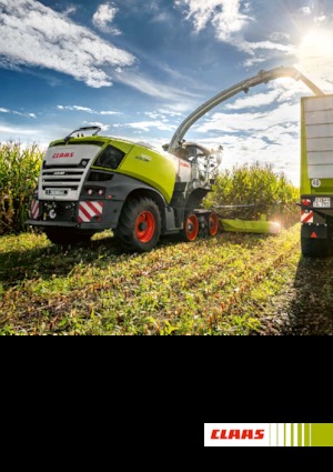 Yem biçerdöverleri 4-wd Claas Jaguar 950