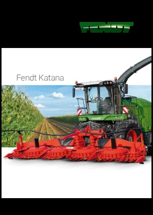 Yem biçerdöverleri 4-wd Fendt Katana 650