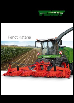 Yem biçerdöverleri 4-wd Fendt Katana 650