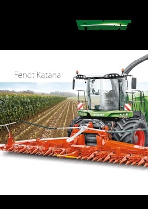 Yem biçerdöverleri 4-wd Fendt Katana 85