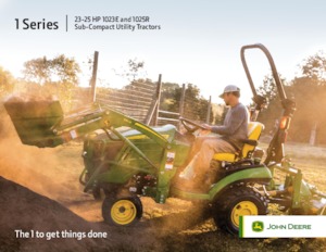 Compact Utility Tractors John Deere 1023E