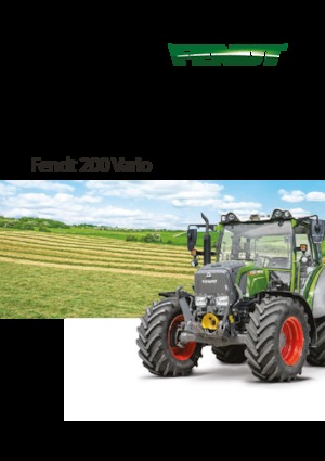 4WD Tractors Fendt 210 S Vario