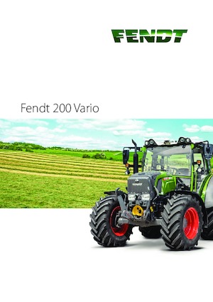 4WD Tractors Fendt 210 S Vario