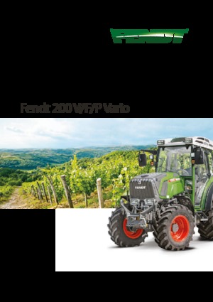4WD Tractors Fendt 210 F Vario