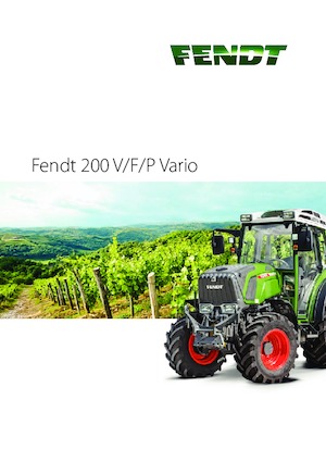 4WD Tractors Fendt 210 F Vario