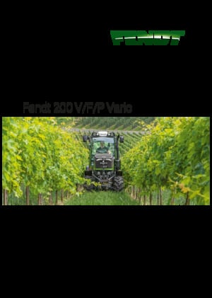 4WD Tractors Fendt 211 P Vario Power