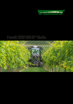 4WD Tractors Fendt 207 V Vario Power