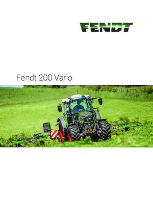 4WD Tractors Fendt 208 S Vario Power