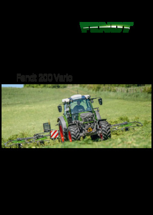 4WD Tractors Fendt 208 S Vario Power