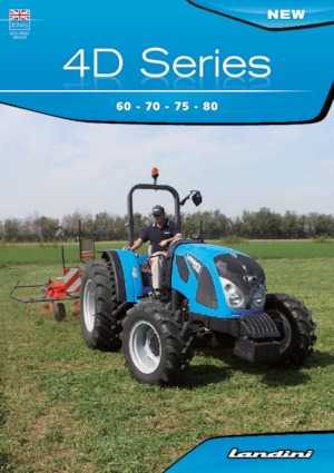Traktörler 4wd Landini 4-075D T3