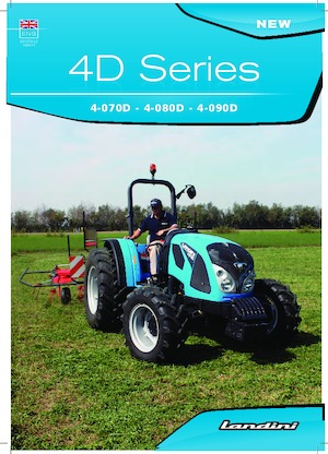Traktörler 4wd Landini DT 4-090D