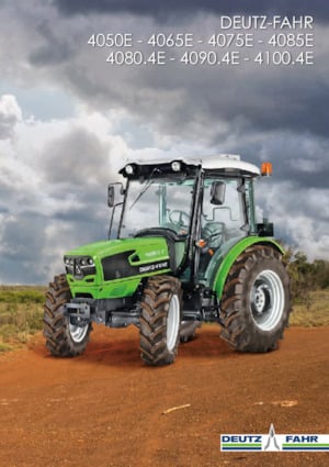4WD Tractors DEUTZ-FAHR 4050 E