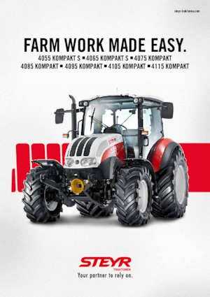 4WD Tractors Steyr 4065 Kompakt S Basis