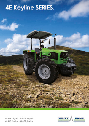 Traktörler 4wd DEUTZ-FAHR 4055E Keyline