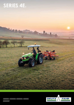 4WD Tractors DEUTZ-FAHR 4090 E