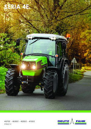 Traktörler 4wd DEUTZ-FAHR 4080 E