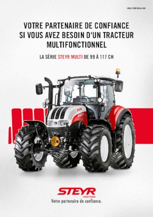 4WD Tractors Steyr 4120 Multi Komfort