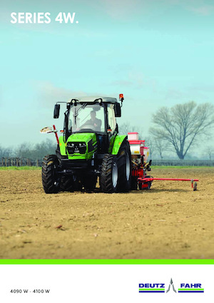 Traktörler 4wd DEUTZ-FAHR 4090W
