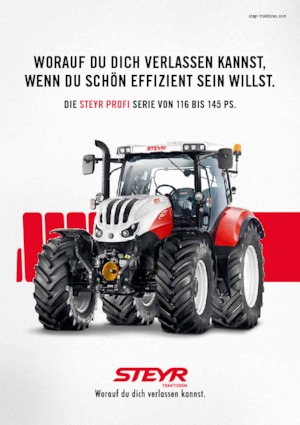 Compact Utility Tractors Steyr 4125 Profi CVT